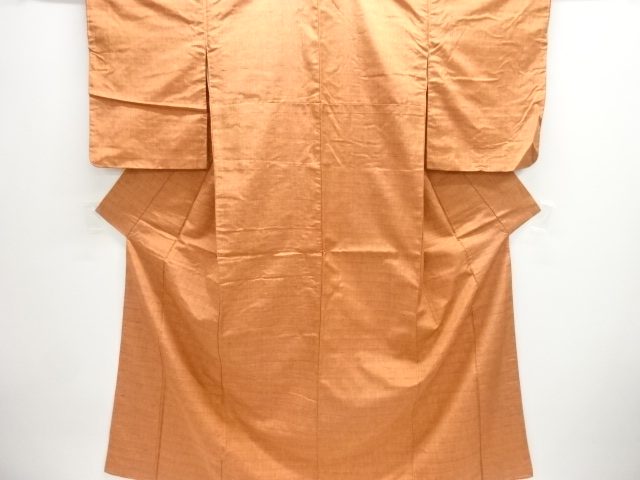 JAPANESE KIMONO / ANTIQUE KIMONO / SILK / TSUMUGI / WOVEN MIST